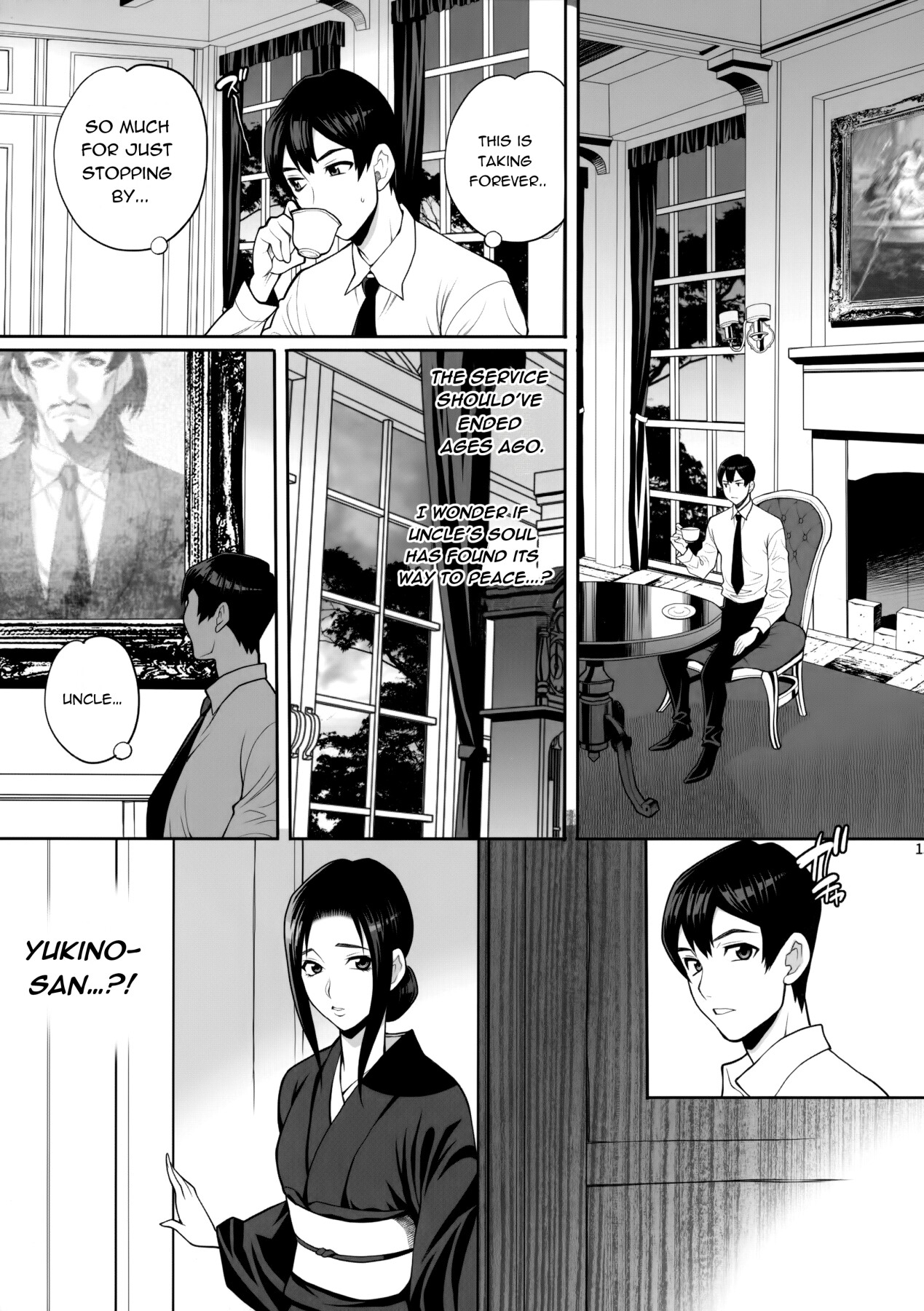 Hentai Manga Comic-Yukiyanagi's Book 46: Widow's Inheritance: Please, Hold Me Now...-Read-13